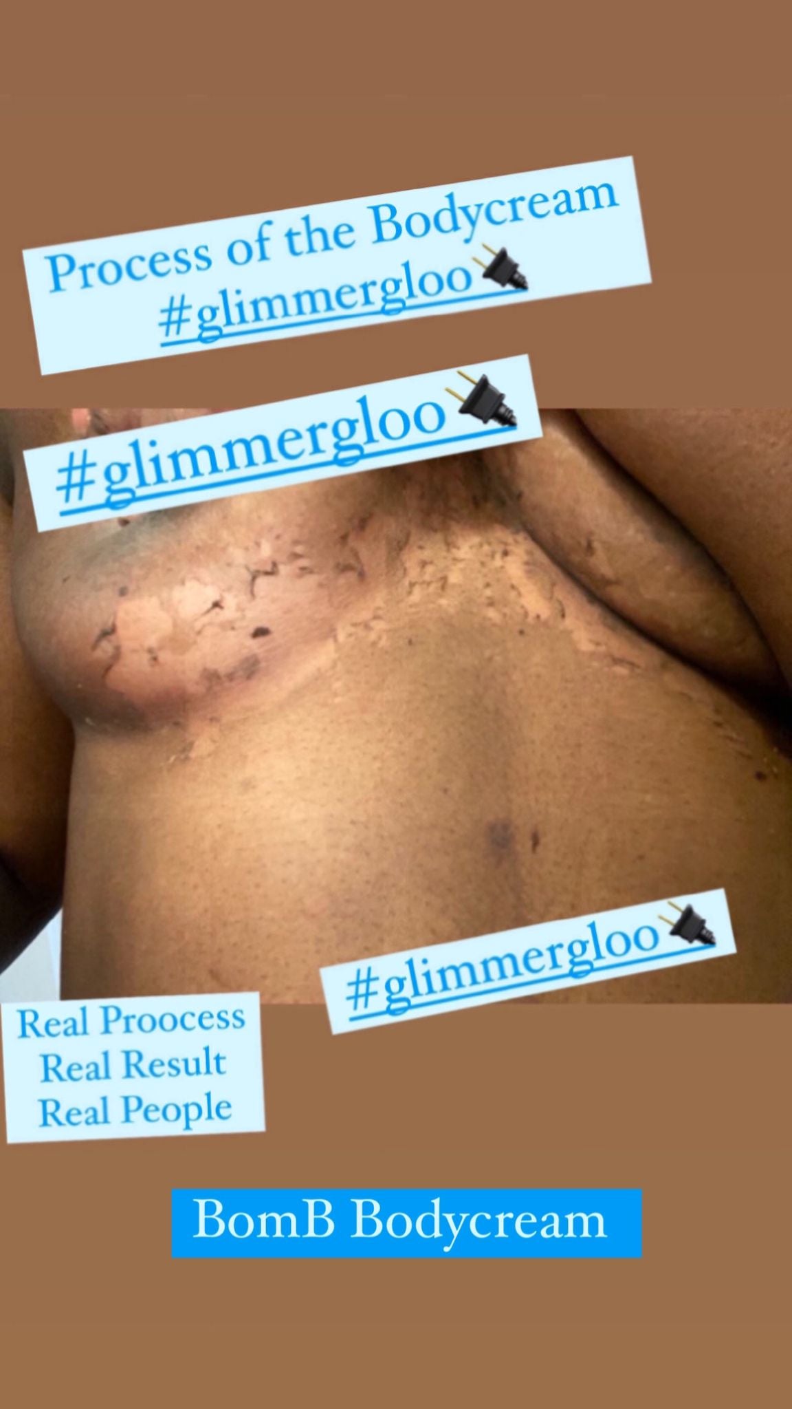 BOMB BODY LIGHTING CREAM-12.oz