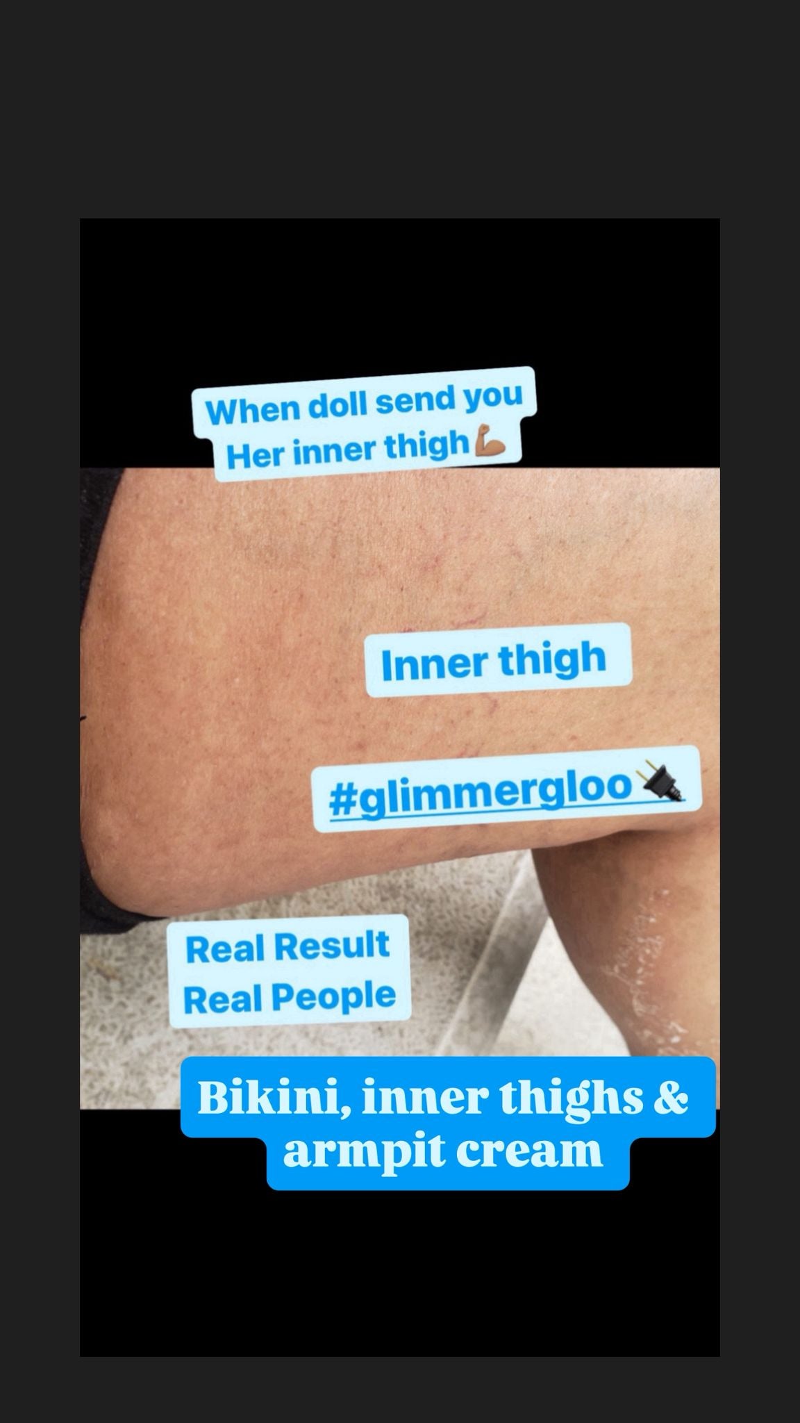 BIKINI-ARMPIT-INNER THIGH TONING CREAM