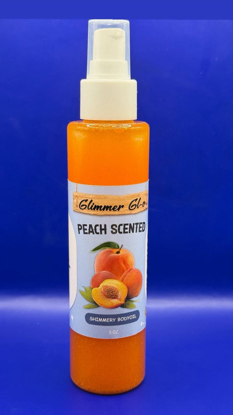 PEACH SHIMMERY BODYOIL