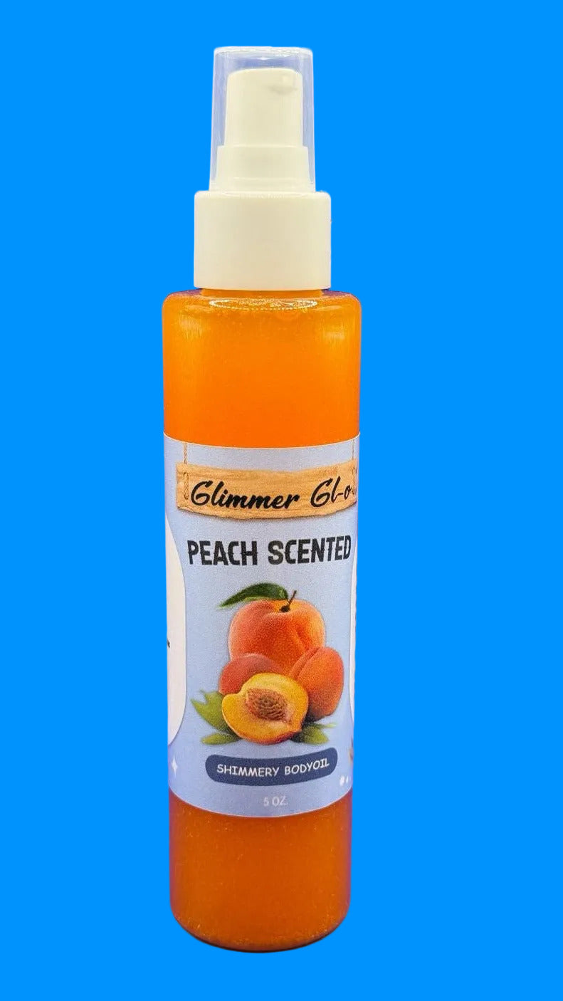 PEACH SHIMMERY BODYOIL