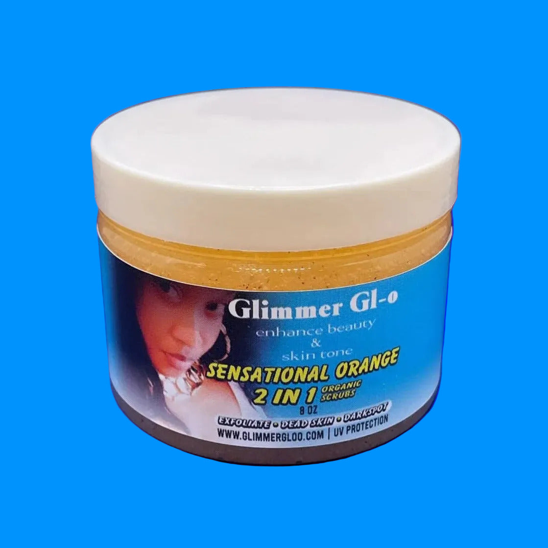 ORGANIC 2 IN 1 SENSATIONAL ORANGE SCRUB
