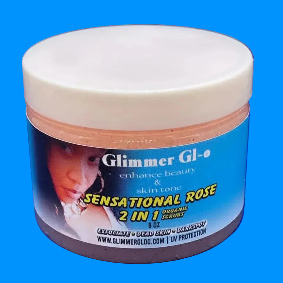 ORGANIC SENSATIONAL ROSE 2 IN 1 SCRUB