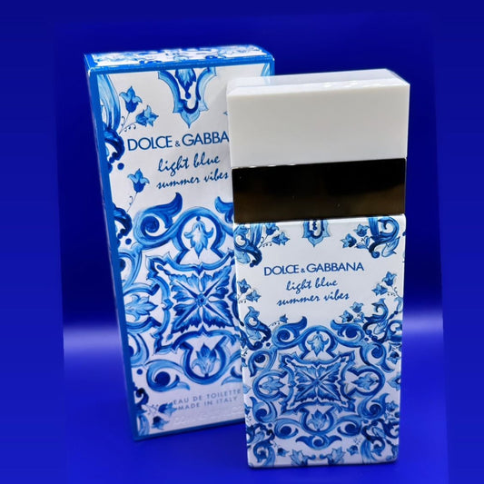 Dolce&Gabbana Light Blue Summer Vibes Eau de Toilette 3.4 oz / 50 mL eau de toilette spray 100% Authentic