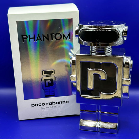 Phantom by Paco Rabanne for Men 3.4 oz Eau de Toilette Spray 100% AUTHENTIC
