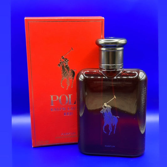 Ralph Lauren - Polo Red - Parfum - Men's Cologne - Ambery & Woody - With Absinthe, Cedarwood, and Musk - Intense Fragrance - 4.2 Fl Oz 100% AUTHENTIC